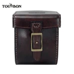 Tourbon kožené pouzdro na rybářské navijáky Pouzdra na přepravní pouzdro