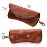 leather glass case